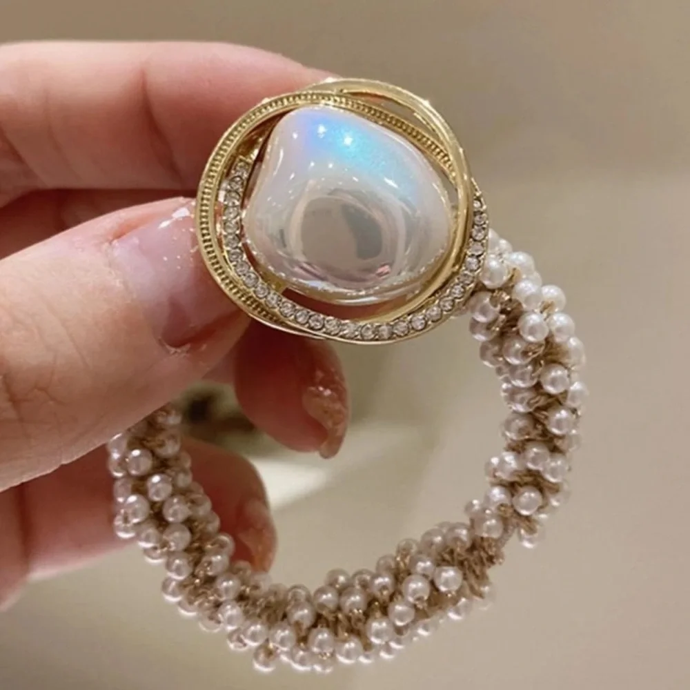 New Faux Pearl Hair tie Elegant ✨✨🔥🔥